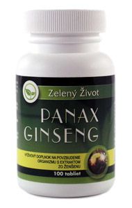 Žen – Šen (Panax Ginseng) 100 tabliet