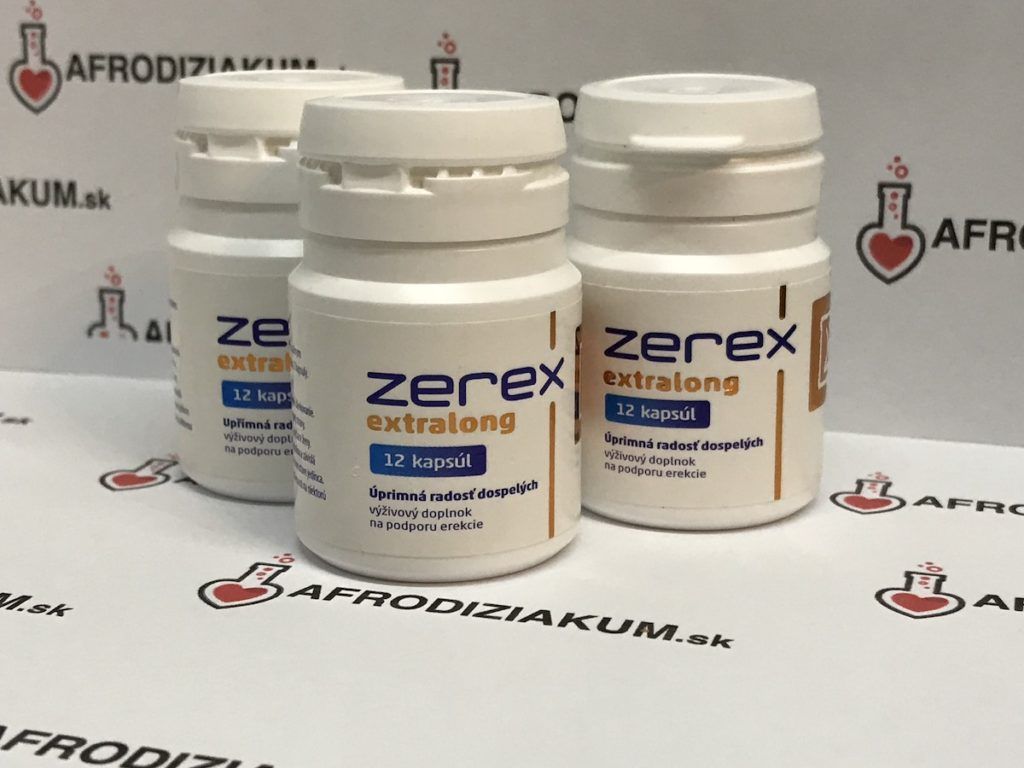 Zerex Extralong - 3 balenia - výživový doplnok na podporu erekcie