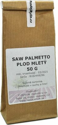 Serenoa plazivá (Saw palmetto)