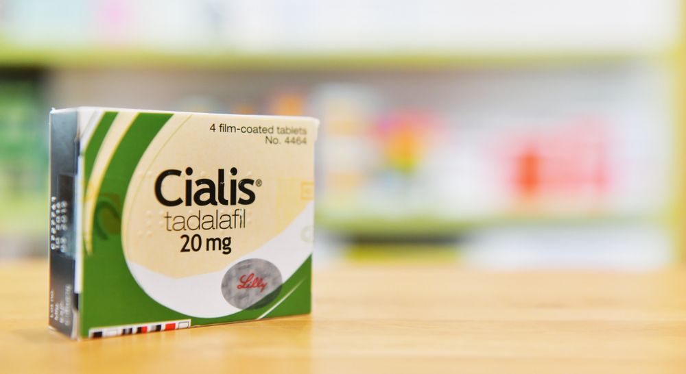 Cialis - liek na erektilnú dysfunkciu, tabletky, krabička