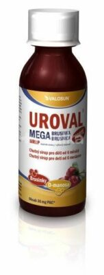 VALOSUN UROVAL MEGA BRUSNICA FORTE sirup 200 ml