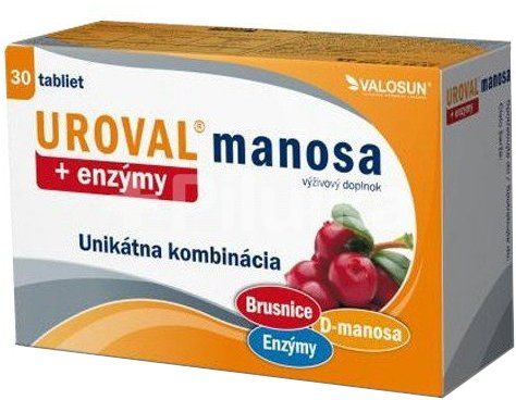 WALMARK UROVAL manosa + Enzýmy 1x30ks