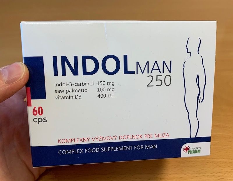 Indol Man 250 - krabica