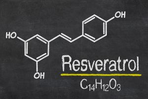 Resveratrol - chemický vzorec
