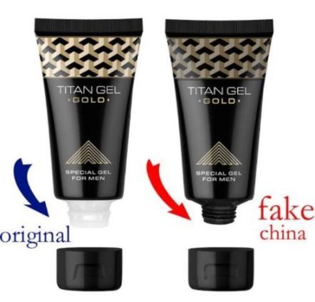 Titan Gel Gold - originál a fake