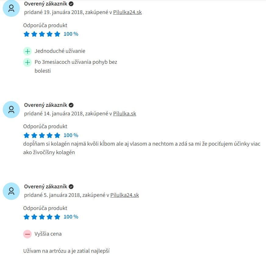 Skúsenosti Inca Collagen - Heureka