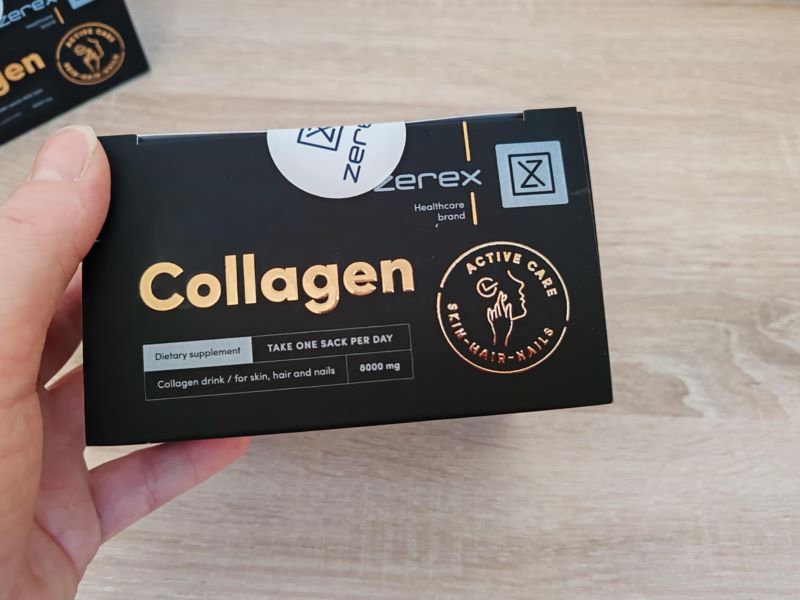 Zerex Kolagén recenzia krabička